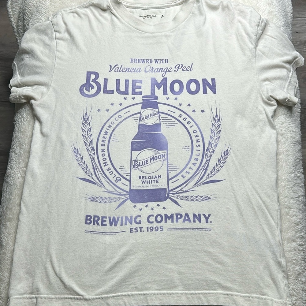 Abercrombie Blue Moon T-Shirt Medium